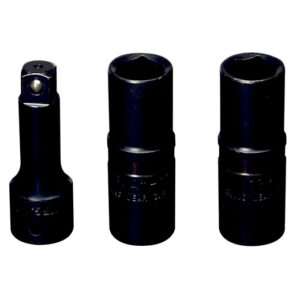 Ken Tool 30110 3-Piece Flip Socket Set