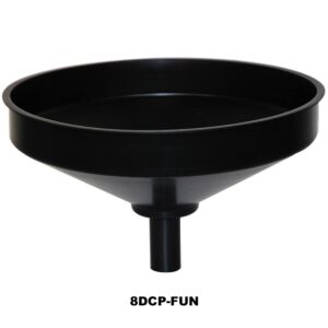 JohnDow 8DCP-FUN 18” Poly Funnel for JDI-8DCP and JDI-18DCP Oil Drains