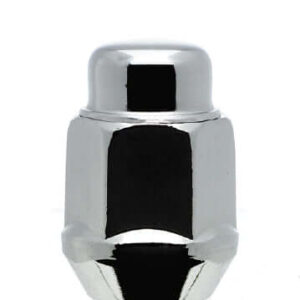 Heavy‑Duty 7/16″ Bulge Acorn Lug Nut 3/4″ Hex Tapered Seat Durable Fastener for Wheels