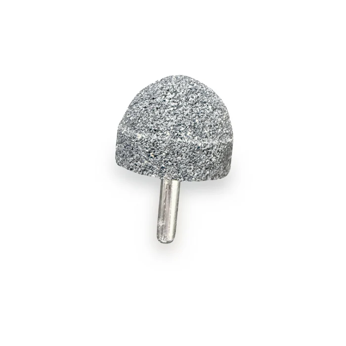 Buffing Stone 36 Grit Round Top Shape with 1/4″ Shank for Tire & Rubber Surface Prep Durable Abrasive Accessory