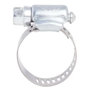 Hose Clamp #8 Standard Ventilated Stainless Steel 10 Pack Durable Heavy Duty for Automotive Plumbing DIY