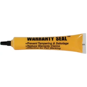 Warranty Seal Marker Tube Yellow Box of 48 Tamper Evidence High‑Temp Automotive Marking for Warranty Protection