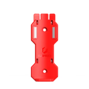 EZ RED Flexible Magnetic Can Holder 3‑Pack – Strong Magnet Spray Can Organizer for Tool Carts, Peg Boards & Ferrous Surfaces