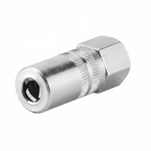 8,000 PSI Hydraulic 3-Jaw Coupler with Ball Check, 1/8” NPT, Zinc Plated