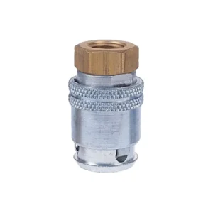 Large Bore Clip-On Air Chuck with 1/4″ NPT Thread | Secure Heavy Tire Valve Inflator Attachment Tool