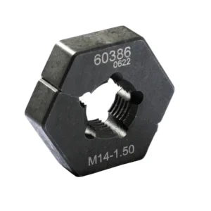 M14-1.50 Metric Split Die Thread Chaser High-Precision Steel Thread Cutting Tool for Automotive & Industrial Use