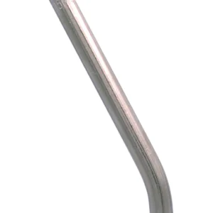 Premium 115 MS Nickel Tire Valve with 27° Bend Durable Tire Stem for Trucks, Trailer & Heavy Duty Wheels Easy Access Inflation & Corrosion Resistance