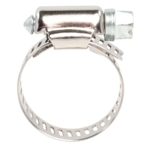 Heavy‑Duty Stainless Steel Hose Clamp #10 Ventilated 10 Pack – Adjustable Corrosion‑Resistant Fastener for Pipes Tubes