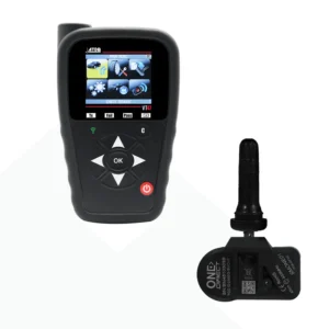 Unlocked VT48 TPMS Tool + 100 One‑Direct TPMS Sensor Kit Single Rubber Valve TPMS Programming Kit