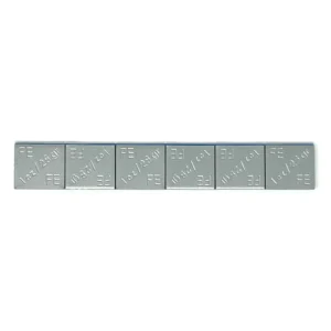 Adhesive Wheel Weights 1 oz 144 Segments Silver Coating Peel and Stick Backing Durable Corrosion-Resistant Wheels Balance