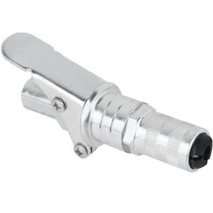 12,000 PSI Locking Grease Coupler, 3-Jaw Design, Fits 1/8” NPT Grease Guns
