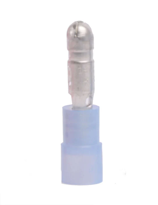 Bullet Connector Nylon Insulated male 16-14 GA 0.157" Terminal Electrical Wire Crimp 100 Pack