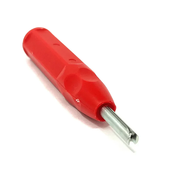 Locking Valve Core Tool Small 4-Pack Auto Tire Valve Installer Remover Durable Repair Tool SC01