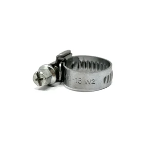 5/16" Euro Style Hose Clamp 3/8"-5/8" Adjustable Stainless Steel Tube Clips for Silicone and Soft Hoses