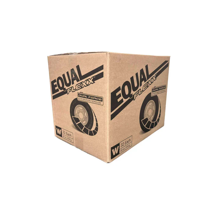IMI Equal FLEXX Drop-In Bag W 16 oz Case of 32 High-Performance Disposable Bags for Reloading & Shooting