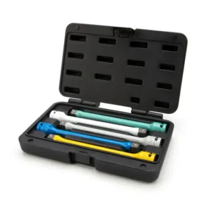 Steelman 5-Piece 1/2-Inch Drive Torque Extension Set Heavy Duty Chrome Moly Impact Wrench Extensions