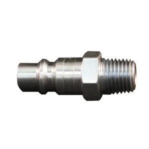 Air Plug Fitting H-Style 1/4" Milton 1839 High Flow Steel Pneumatic Air Compressor Tool Connection