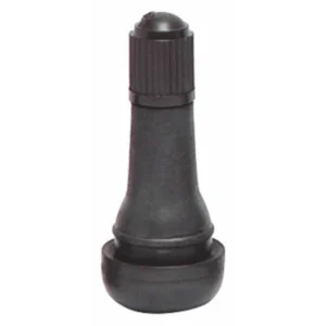 TR413 Snap-In Tire Valve 1.25" Stem Height Universal Car Truck Replacement Rim Core & Cap Included