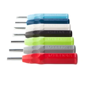 Locking Valve Core Tool Small Durable Tire Valve Repair Wrench Each Multi-Color for Auto, RV & Bike