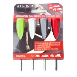 Locking Valve Core Tool Small 4-Pack Auto Tire Valve Installer Remover Durable Repair Tool SC01