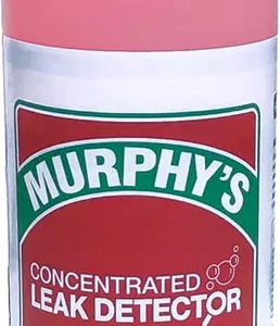 Murphy's Concentrated Leak Detector Quart Bottle - Gas, Water & Air Leak Detection Solution for Industrial Use
