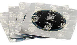 Rema FRU1-P Universal Patch 2-1/4" Round 1 Ply Tire Repair Patches 100 Unit Bucket for Trucks & Cars