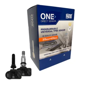 Siming One-Direct Universal TPMS Sensor 120 Pack Dual Valve 315/433 MHz Tire Pressure Monitoring Sensor Kit