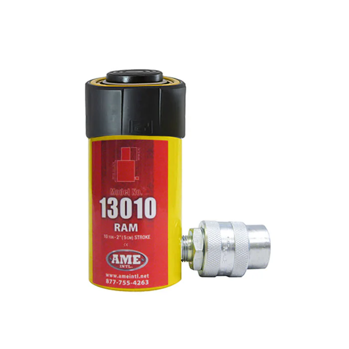 10 Ton Hydraulic Ram 2-1/8 Inch Stroke Compact Hydraulic Cylinder for Five Piece Wheel Bead Breaking