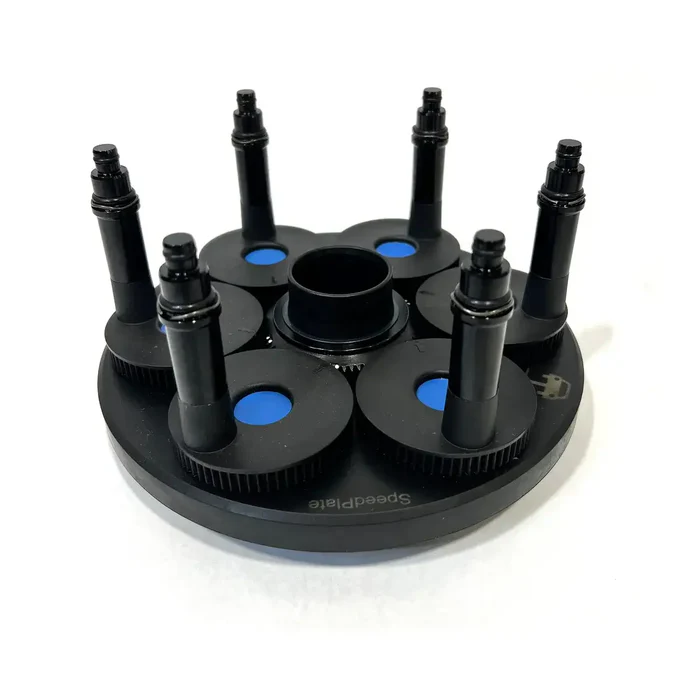 MT-RSR 6 Lug SpeedPlate Wheel Balancer Adapter for 6 Lug Wheels 40mm Shaft PCD 95.25-180mm