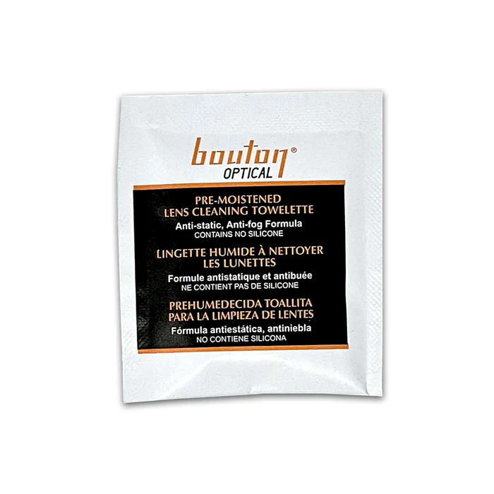 Lens Cleaning Towelettes 100 Pack Dispenser Anti Fog Anti Static Cleaning Wipes for Glass Plastic Polycarbonate