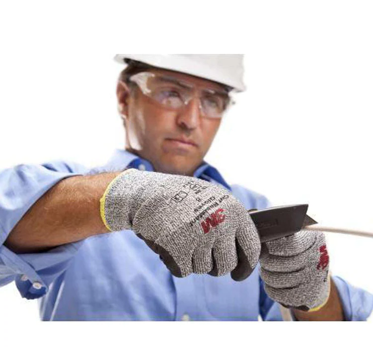 3M Comfort Grip Cut Resistant Gloves ANSI Cut Level 3 Extra Large Durable Work Safety Gloves