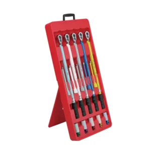 15 Piece Master Tire Service Torque Kit 1/2 Inch Drive Preset Torque Wrenches Extensions & Impact Sockets