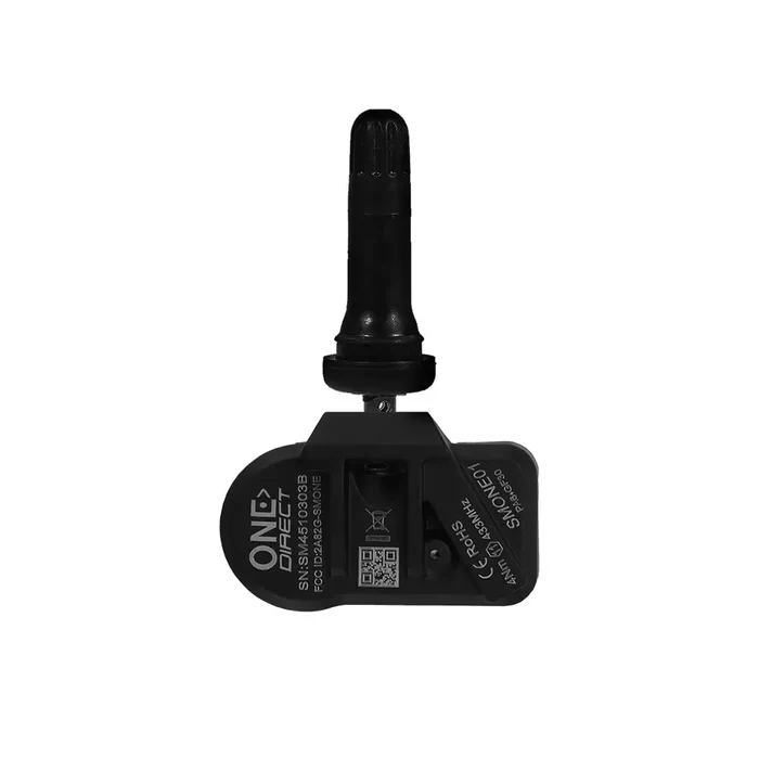 Universal One-Direct TPMS Sensor 315/433 MHz Dual Frequency Tire Pressure Monitoring Sensor Single Rubber Valve