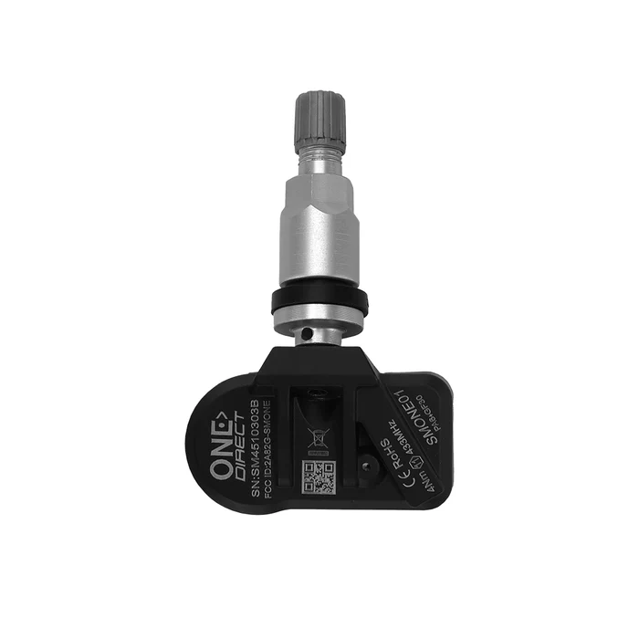 SM Dual Frequency TPMS Sensor 315MHz 433MHz with Rubber & Metal Valve Each