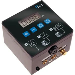 PCL ACCURA QUBE Automatic Tire Inflator 110V 16 Ft Hose Single Lock-On Chuck Digital Air System