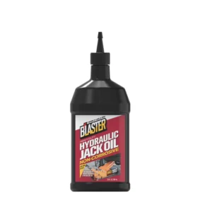 Blaster Hydraulic Jack Oil 32 oz Non Corrosive ISO 22 SAE 5W Heavy Duty Hydraulic Fluid