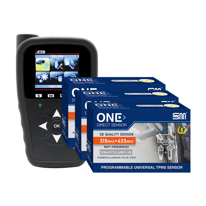 ATEQ VT48 TPMS Programming Tool with 40 TPMS Sensors OBD2 WiFi TPMS Diagnostic and Relearn Kit