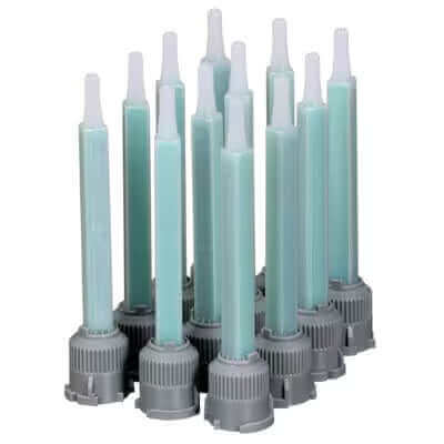 Static Mixing Nozzle for 50mL Two-Part Adhesives Sealants and Foams Disposable Mixing Tips 12 Pack