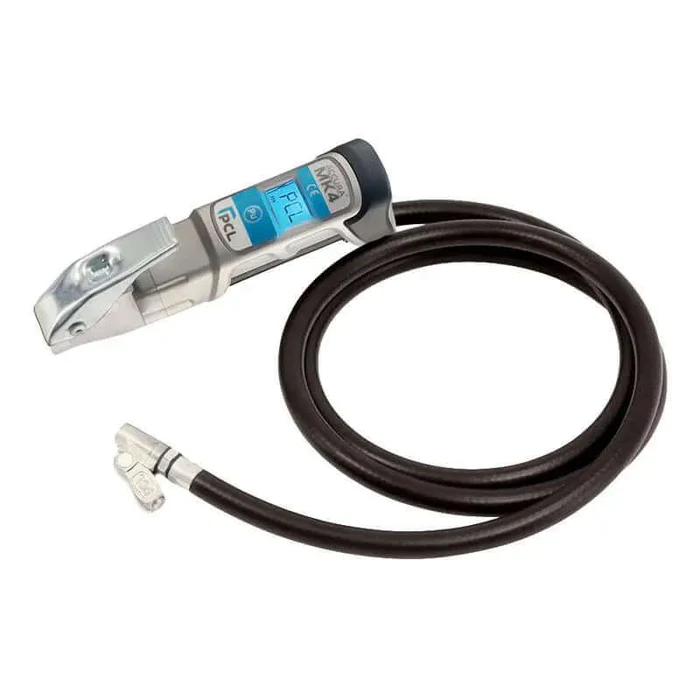 PCL ACCURA MK4 Digital Tire Inflator 6 Ft Hose Single Lock On Chuck 4-250 PSI Digital Air Gauge
