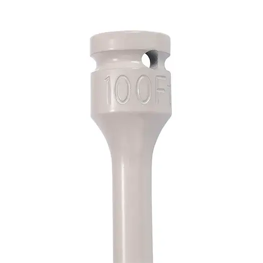 1/2 Inch Drive Torque Limiting Extension 100 ft lb Impact Socket Extension Gray Wheel Lug Nut Tool