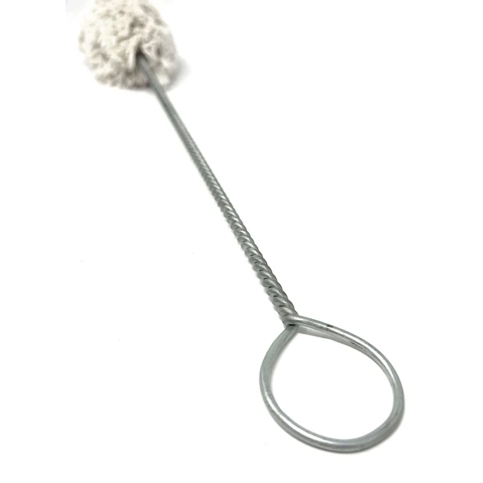 18" Cotton Swab Tire Lube Applicator Brush Wire Handle Truck Tire Swab