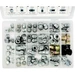 Lug Nut Assortment Kit 93 Pieces 24 SKUs Plastic Storage Case