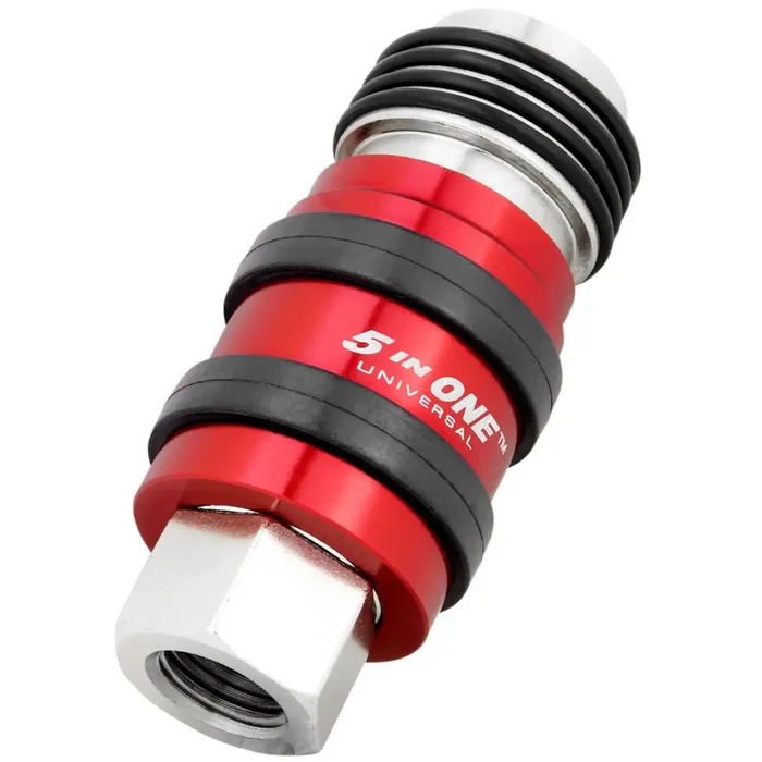 Universal Safety Exhaust Air Coupler 1/4" NPT Female M V T A L Style 120 PSI