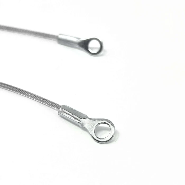 Wheel Aligner Turnplate Locking Pins with Cable and Hardware 2 Piece Set