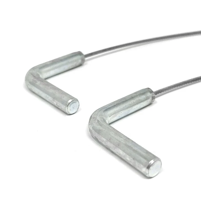 Wheel Aligner Turnplate Locking Pins with Cable and Hardware 2 Piece Set