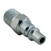 Air Plug Fitting A-Style 1/4" MNPT 300 PSI Steel