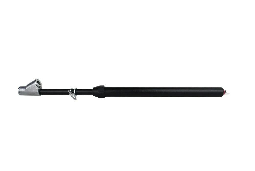 Straight-On Dual Foot Air Gauge 13" 10-160 PSI Heavy Duty Brass Tire Pressure Gauge