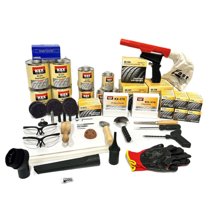 MT-RSR Kex Tire Repair Toolbox Professional Tire Repair Storage Case