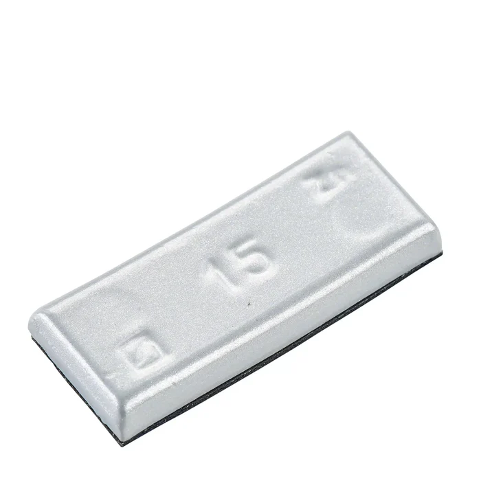 Adhesive Wheel Weight HPW Type 360 15g Zinc Tape Sticky Weight Box of 100