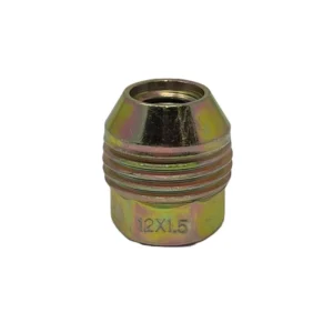 12x1.5mm Open End Dual Thread Acorn Lug Nut 3/4" Hex for Chevrolet GMC Buick